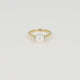 Gouden ring - Grote witte parel - Tijdloze schoonheid