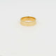 Breiter goldener Ring - Einzigartiges Design - Zeitlose Eleganz