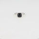 Silver signet ring - Onyx gemstone - Chic and powerful