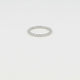 Silberfarbener Ring mit Kügelchen - Edelstahl - hypoallergen