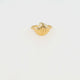 Gouden statement ring - Schelpvorm - Elegant en uniek