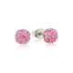 Roze Zirkonia: Zilveren Oorknopjes 6mm - My Bendel