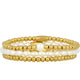 Gouden Armbanden Set met Parels - Tijdloos Accessoire