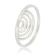Sierlijke ring - Uniek design - Stainless steel halfronde bogen - My Bendel