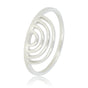 Sierlijke ring - Uniek design - Stainless steel halfronde bogen - My Bendel