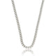 Stoere zilveren ketting met 4 mm grove schakels - My Bendel