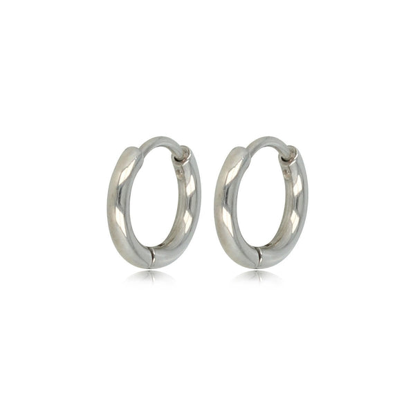 Stralende zilveren Oorring: Tijdloze Elegantie - My Bendel