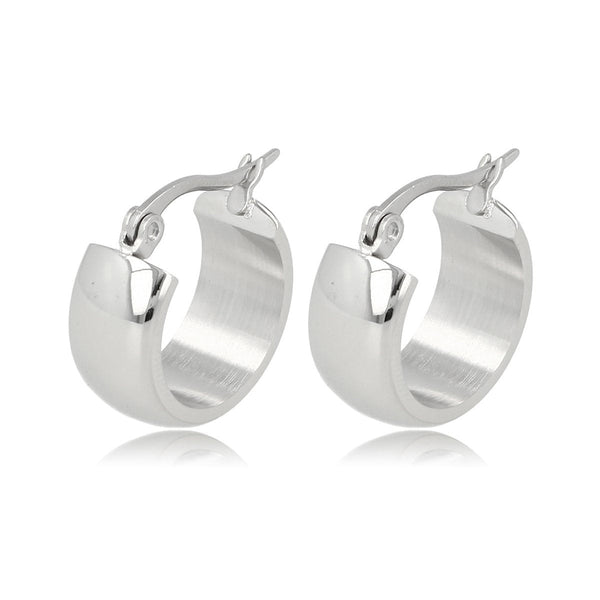 Stralende Zilveren Oorringen: Tijdloze Elegantie - My Bendel