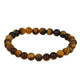 Tiger Eye Armband 6mm - Elastisch en Stijlvol - My Bendel