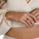 Zegelring met Gold Sandstone - Chique en Positief