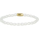 Gouden Armband met Witte Parels - Stijlvol Accessoire
