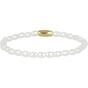 Gouden Armband met Witte Parels - Stijlvol Accessoire