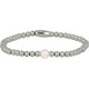 Zilveren Armband met Roze Parel voor Geluk