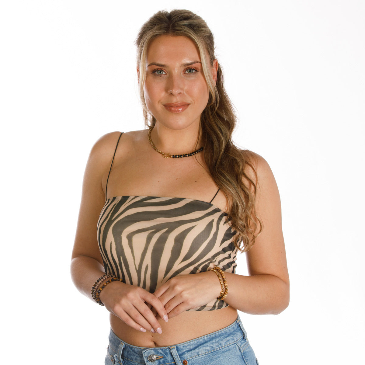 Tiger Eye Armband 6mm - Elastic and Stylish