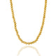Perlenkette • 40 cm • Gold
