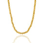 Perlenkette • 40 cm • Gold