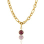 Necklace with Amethyst - Birthstone February