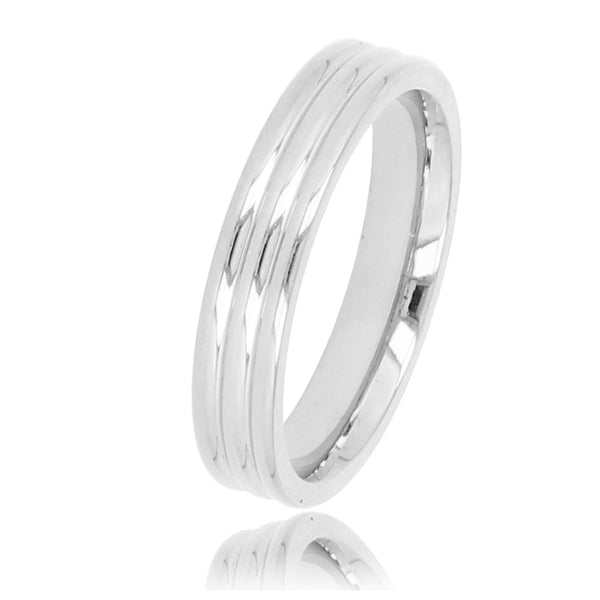 Zilveren aanschuifring - Luxe uitstraling - 4mm breed - My Bendel