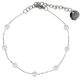 Zilveren Armband met Witte Parels - Elegant Design - My Bendel