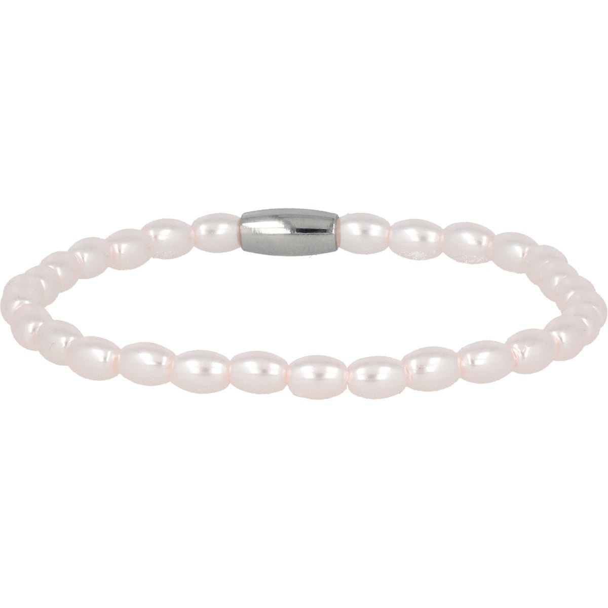 Zilveren Armband Roze Parels - Energie & Geluk - My Bendel