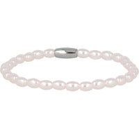 Zilveren Armband Roze Parels - Energie & Geluk