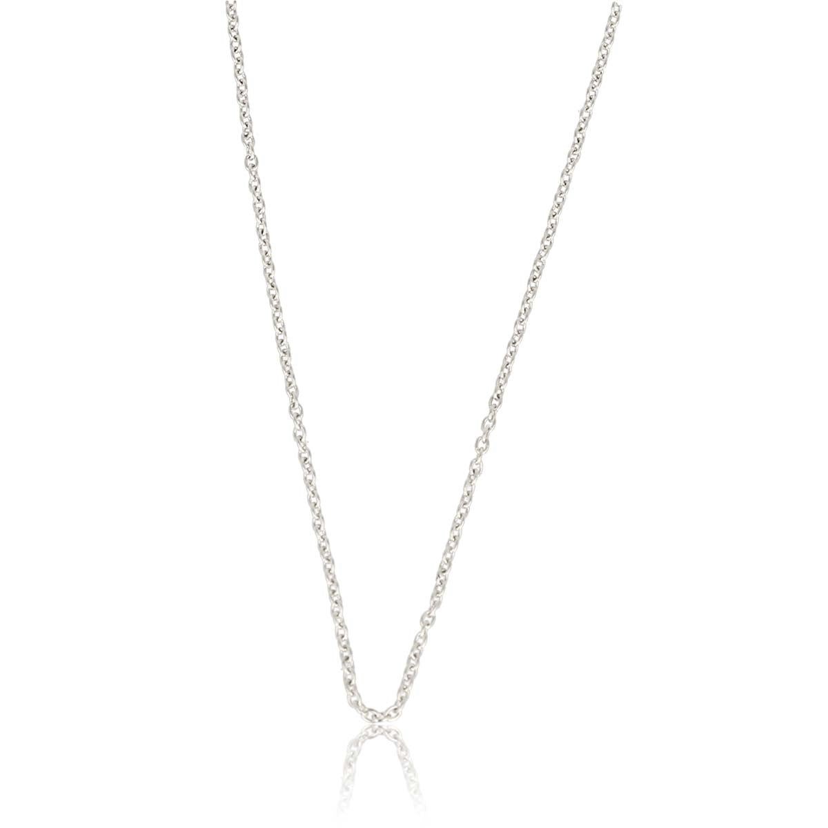 Zilveren Lange Minimalistische Schakelketting - My Bendel