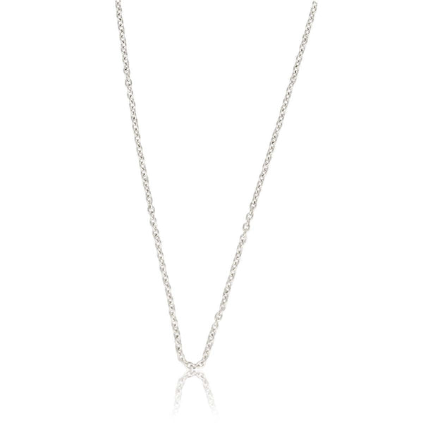 Zilveren Lange Minimalistische Schakelketting - My Bendel
