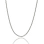 Zilveren Luxe Box ketting 470mm stainless steel - My Bendel