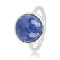 Zilveren ring - Lapis Lazuli edelsteen - Unieke touch - My Bendel