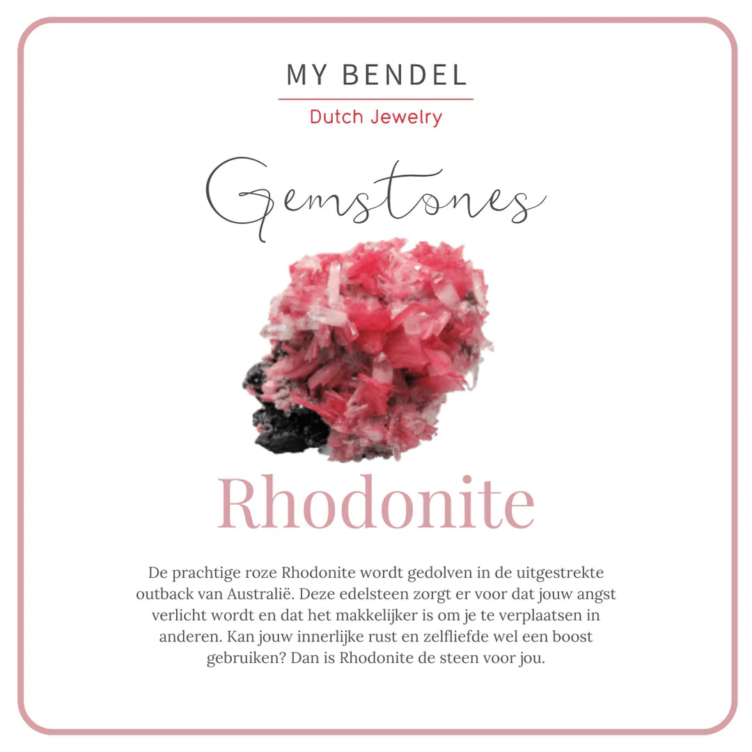 Rhodonite Silver Earrings: Elegance in Balance