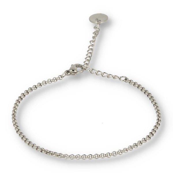 Zilveren Schakelarmband - Verstelbaar en Hypoallergeen - My Bendel