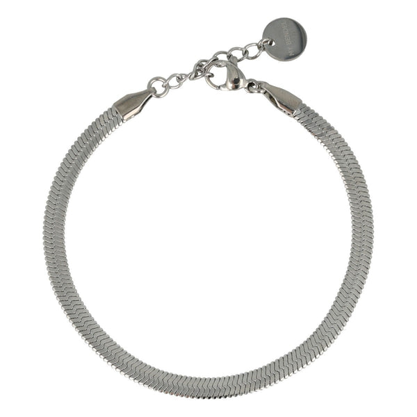 Zilveren Snake Armband - Elegant Slangenmotief - My Bendel