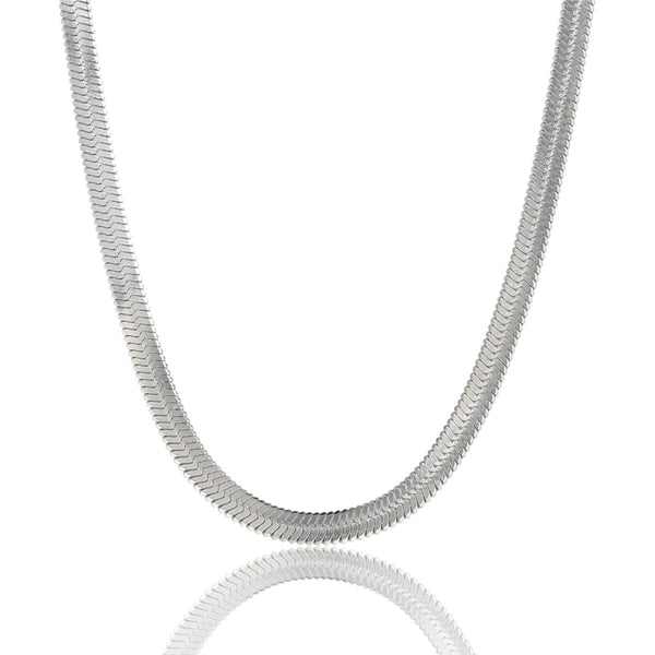 Zilveren Snake Ketting - Elegant & Tijdloos Design - My Bendel